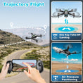 Load image into Gallery viewer, Mini Drone with Camera - Drones for Kids Adults, 1080P HD Foldable Drone with Stable Hover, Auto-Follow, Trajectory Flight, Gravity Control, 90° Adjustable Lens, One Key Take Off/Land, 3D Flip
